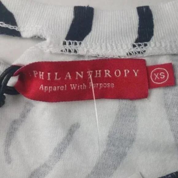 n:Philanthrophy Harlow Cutout Animal Print T-Shirt - Picture 7 of 7